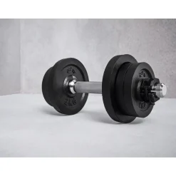 CRIVIT Kurzhantel-Set, mit Stahl-Griff, 10 kg - B-Ware sehr gut