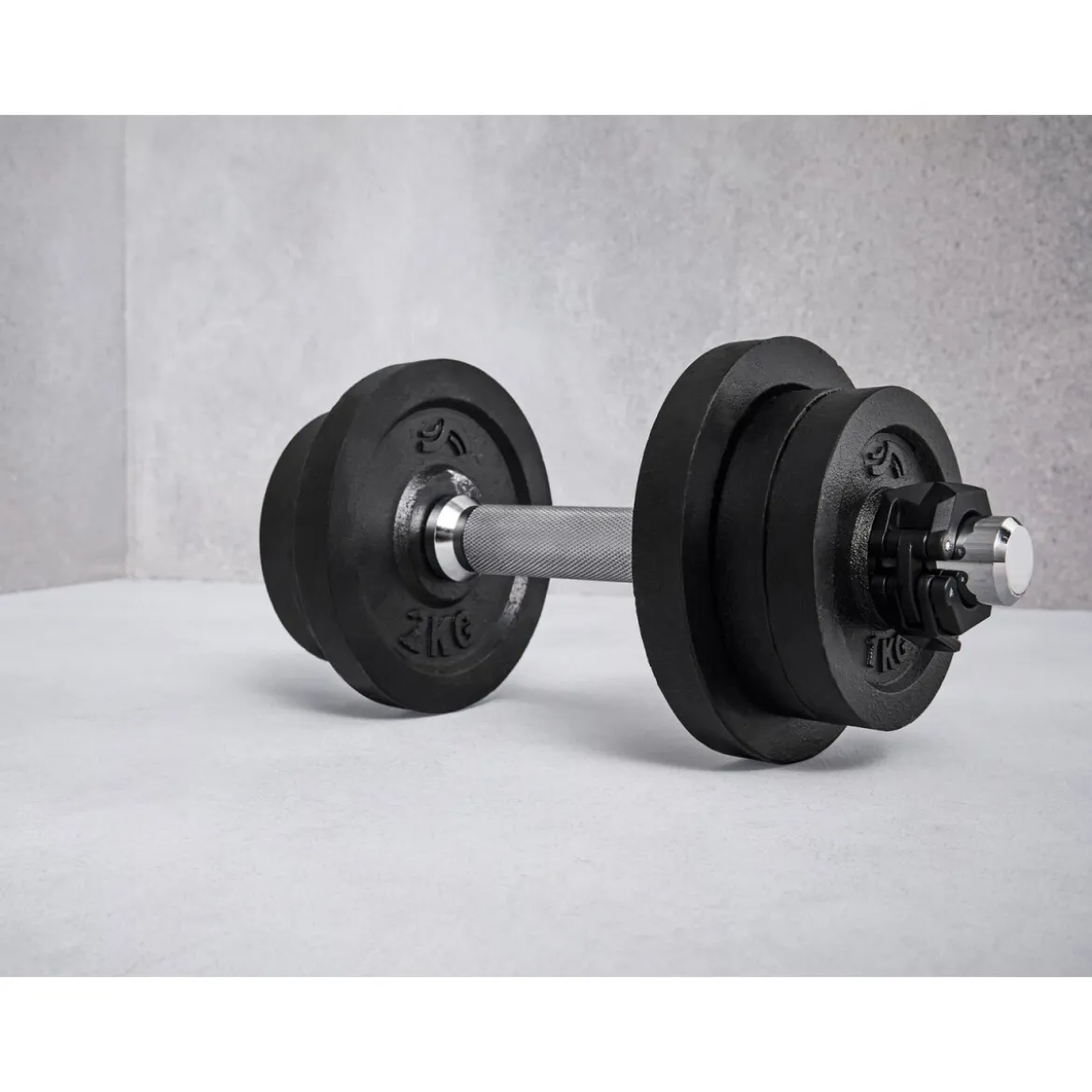 CRIVIT Kurzhantel-Set, mit Stahl-Griff, 10 kg - B-Ware sehr gut
