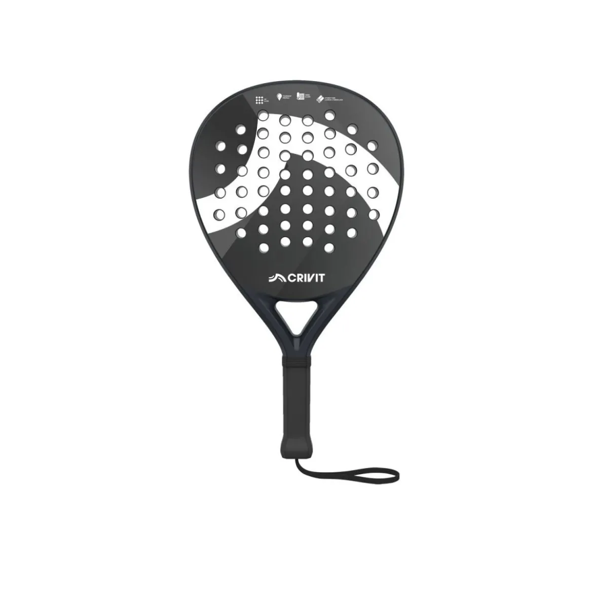 CRIVIT Padelschläger Fiberglas Comfort - B-Ware sehr gut