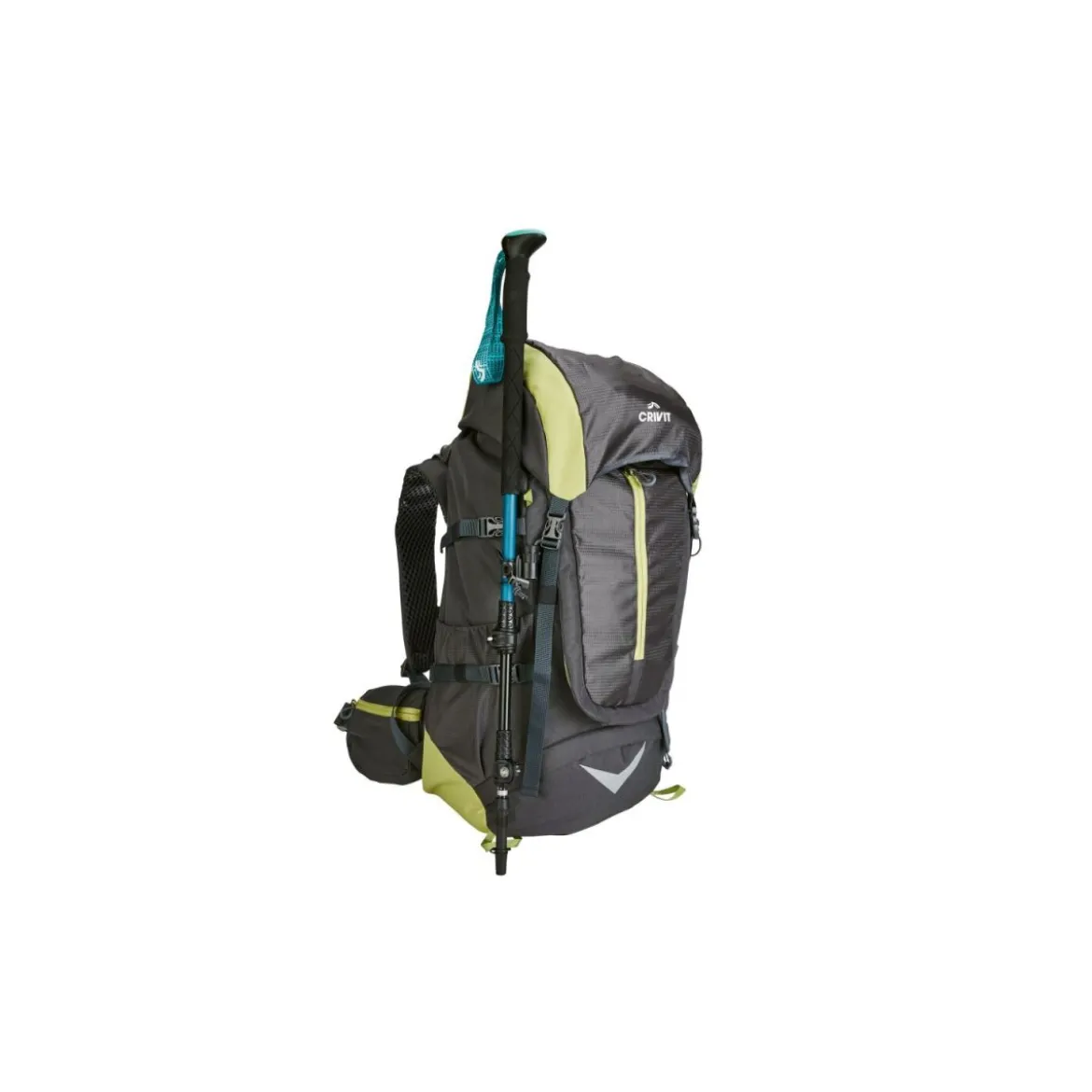 CRIVIT Premium-Trekking-Rucksack, mit Lageverstellriemen und Rückenlängenanpassung - B-Ware neuwertig