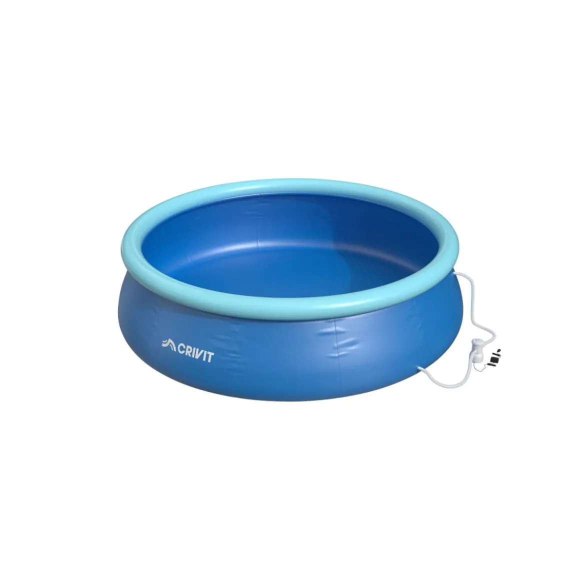 CRIVIT Quick up Pool, inkl. Filterpumpe, Ø 300 x 63 cm - B-Ware neuwertig