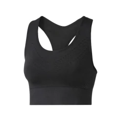 CRIVIT Seamless-Sportbustier, Medium-Level, mit formendem Effekt (anthrazit, S (36/38)) - B-Ware neuwertig