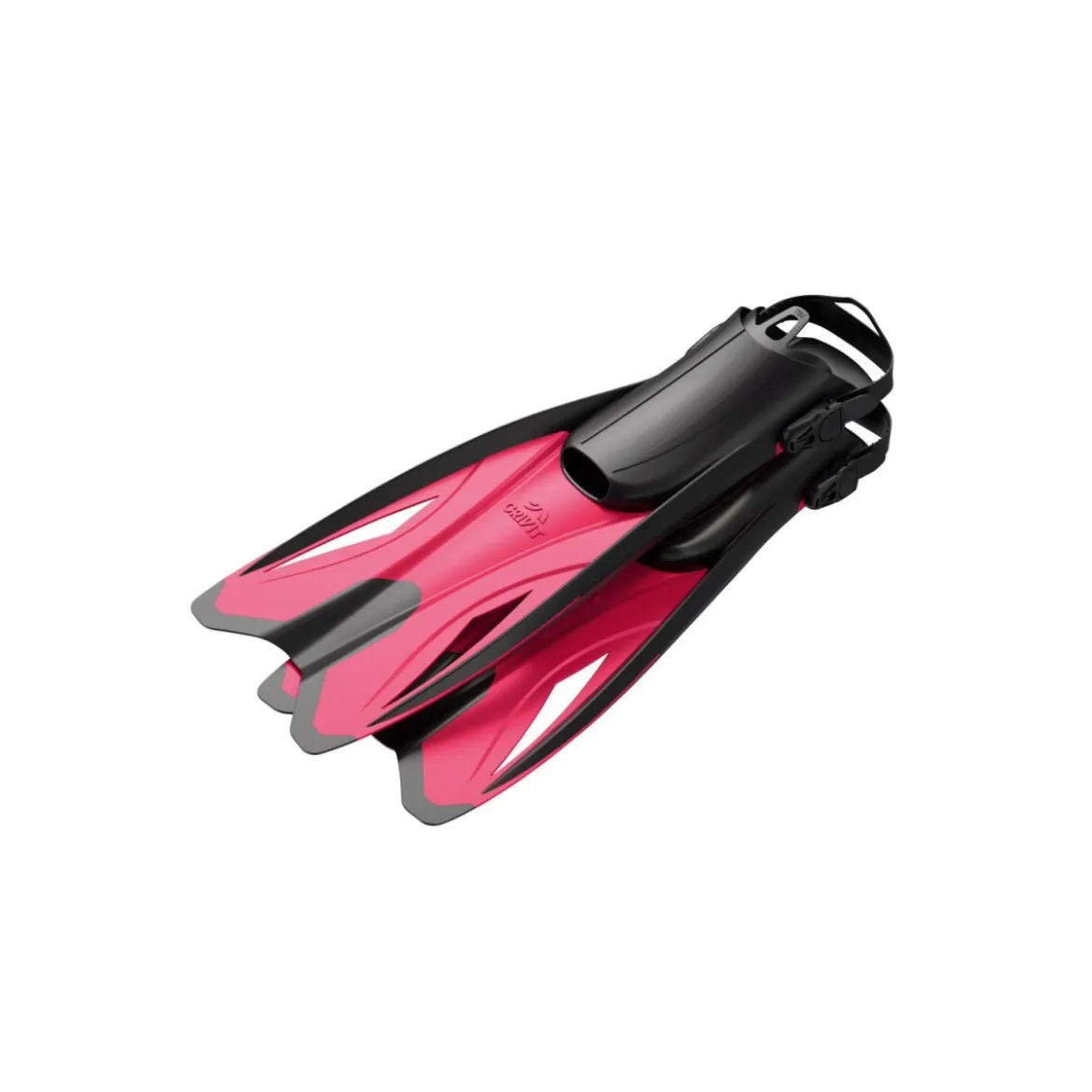 CRIVIT Tauch und Schnorchel Set, L/XL, rosa/schwarz - B-Ware sehr gut