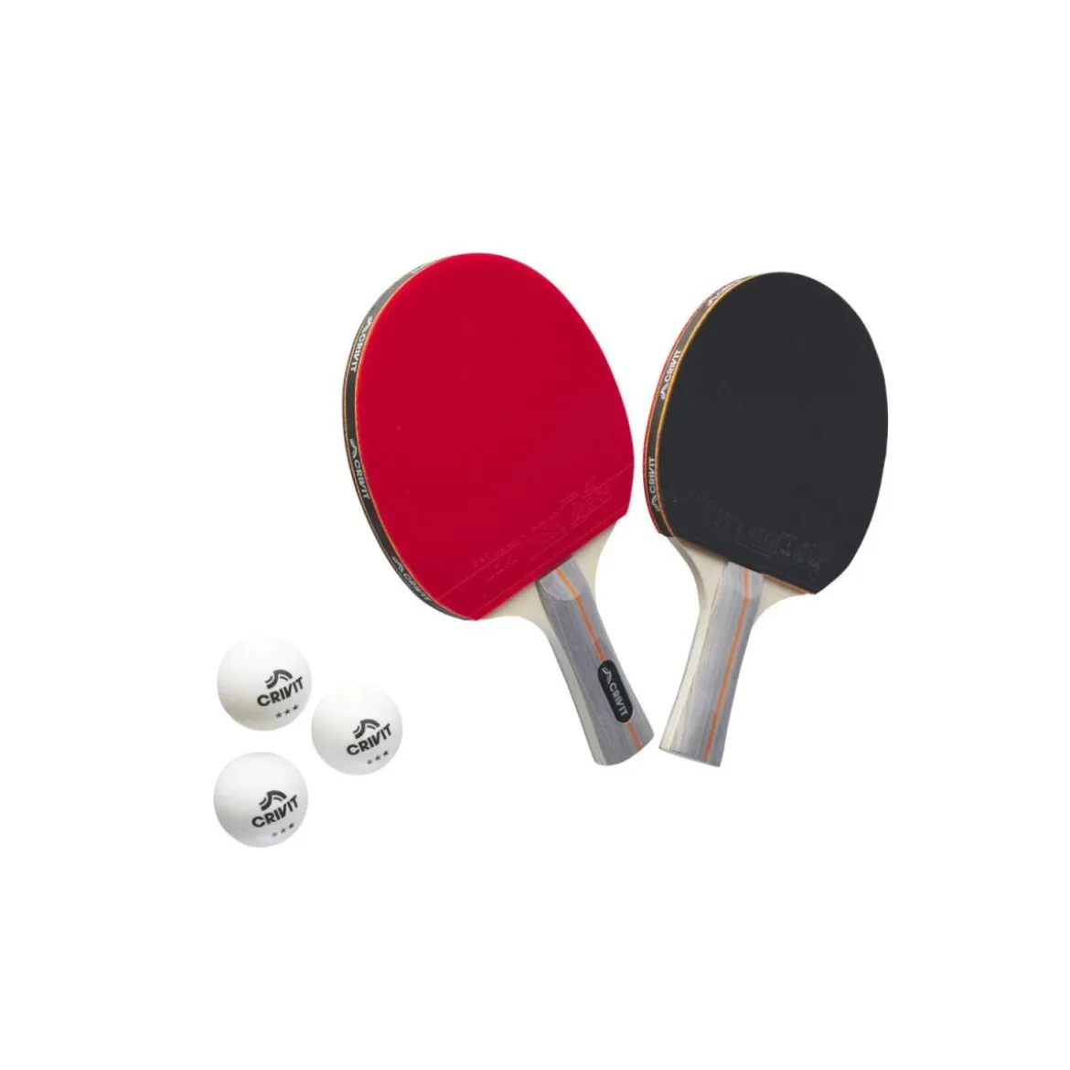 CRIVIT Tischtennisschläger-Set / Tischtennis-Netz - B-Ware