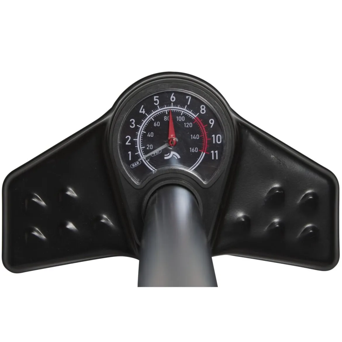 CRIVIT XL-Standluftpumpe mit Manometer - B-Ware neuwertig