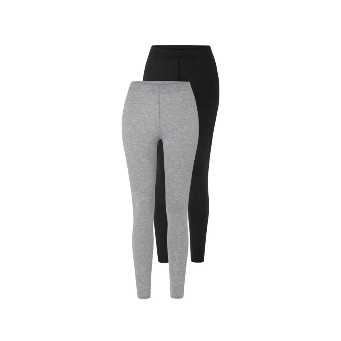 Damen Leggings, 2 Stück, mit Bio-Baumwolle - B-Ware