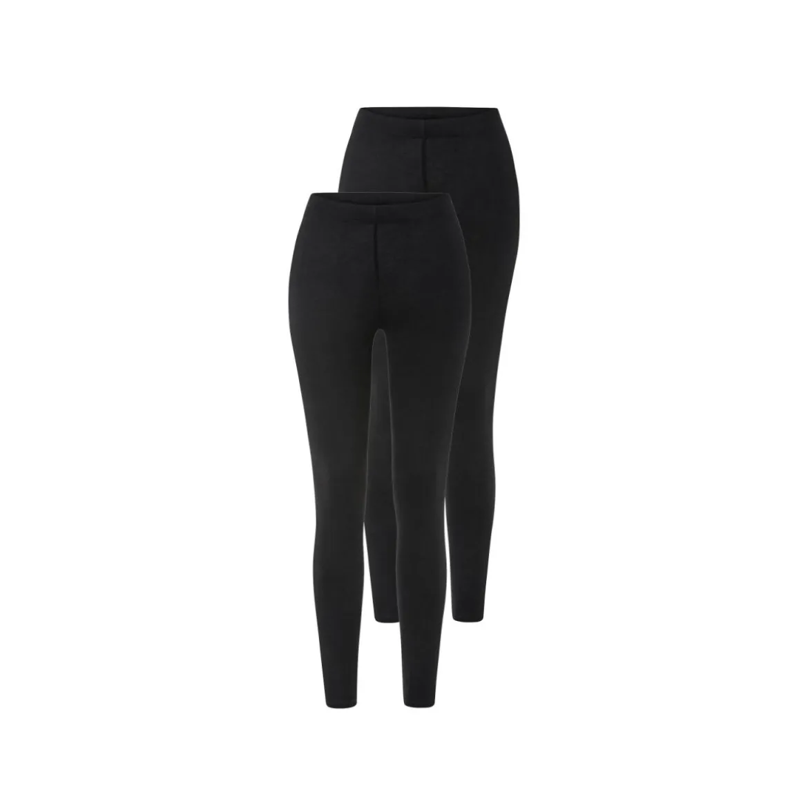 Damen Leggings, 2 Stück, mit Bio-Baumwolle - B-Ware