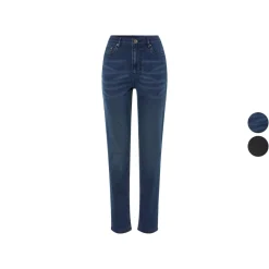 Damen Thermo-Jeans, Straight Fit, normale Leibhöhe - B-Ware
