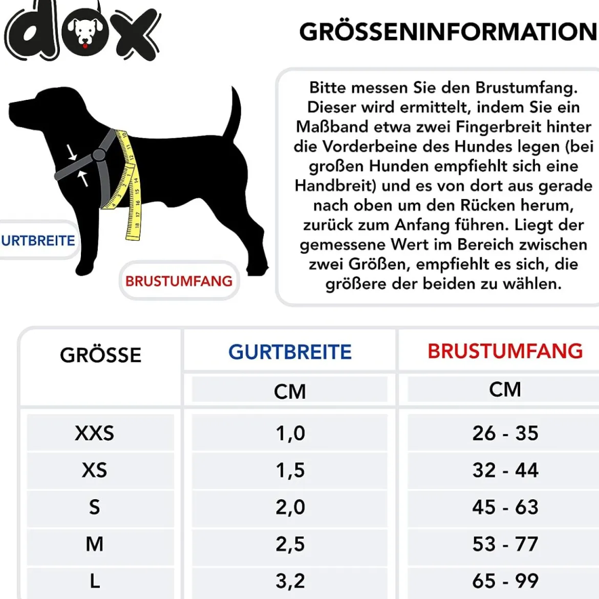 DDOXX Hundegeschirr Nylon, Step-In, Verstellbar, Schwarz, S - B-Ware sehr gut