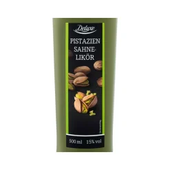 Deluxe Pistazien Sahnelikör 15% Vol