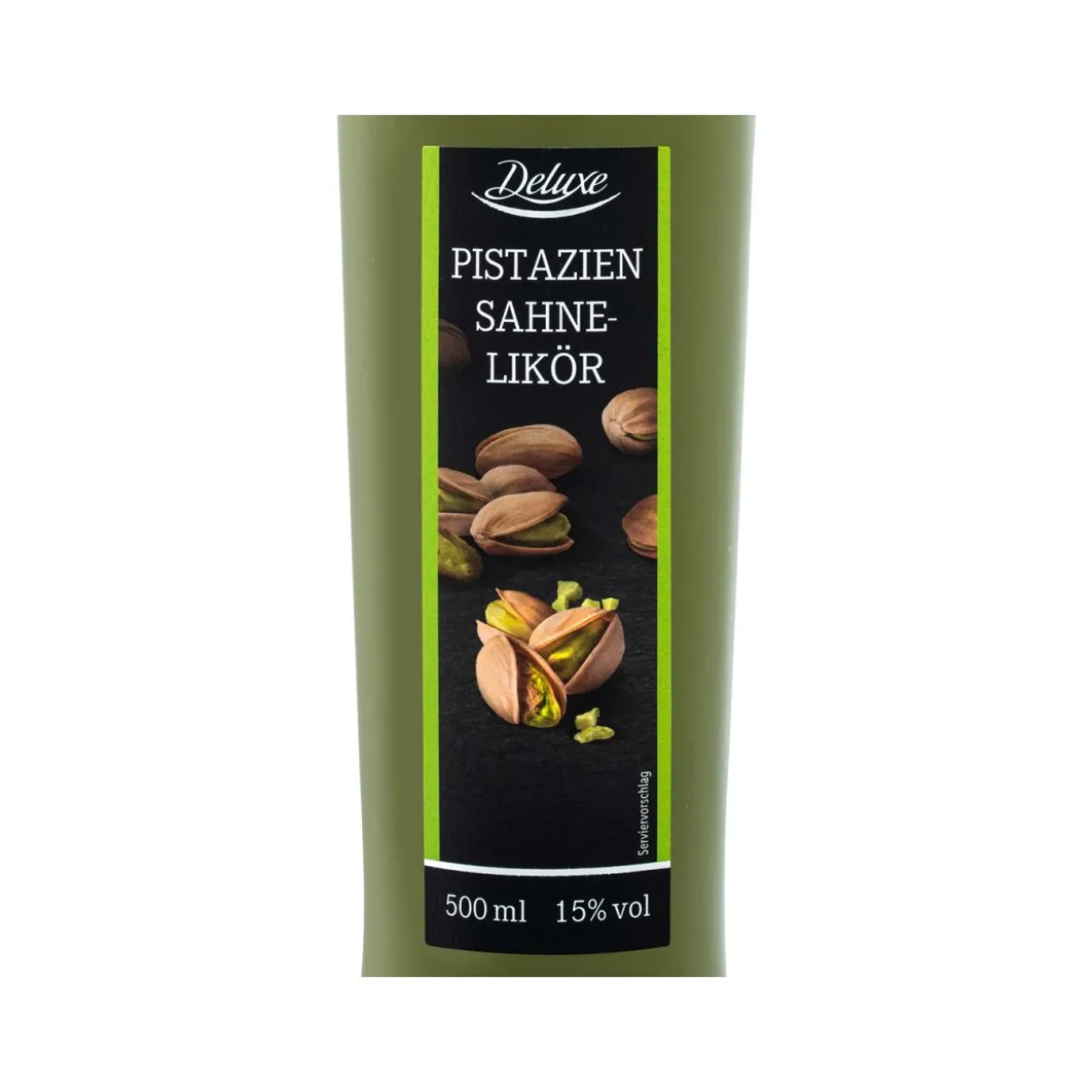 Deluxe Pistazien Sahnelikör 15% Vol