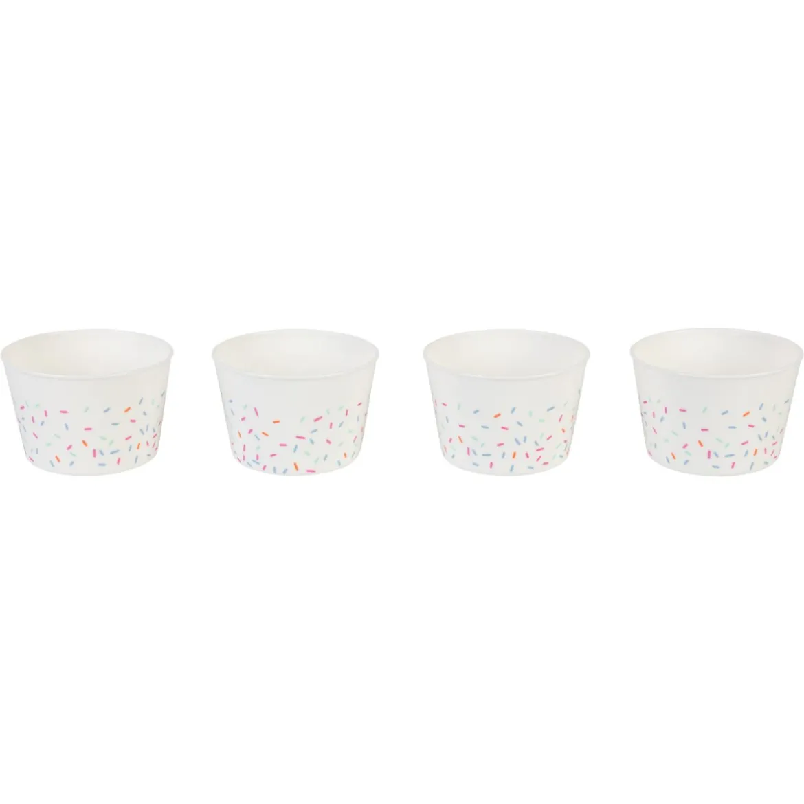 ERNESTO® Eisbecher- Waffelbecher-Set Trinkbecher-Set, BPA-frei - B-Ware