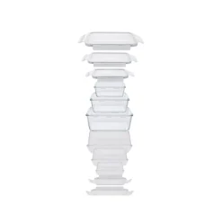 ERNESTO® Glas-Frischhaltedosen, 3-teilig - B-Ware