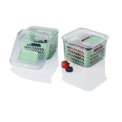 ERNESTO® Kühlschrankaufbewahrung Frischebox, mit Frischeventil - B-Ware