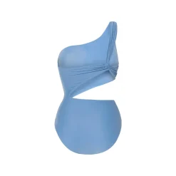 esmara® Damen Badeanzug mit herausnehmbaren Pads (blau, 40) - B-Ware neuwertig