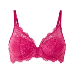 esmara® Damen Bügel-BH, mit eleganter Spitze (Pink, 75B) - B-Ware neuwertig