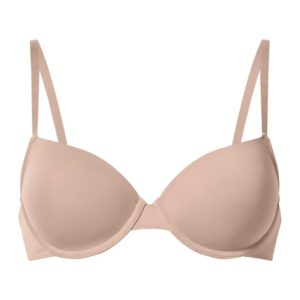 esmara® Damen-Bügel-BHs, 2er Set, 75B, schwarz/beige - B-Ware neuwertig