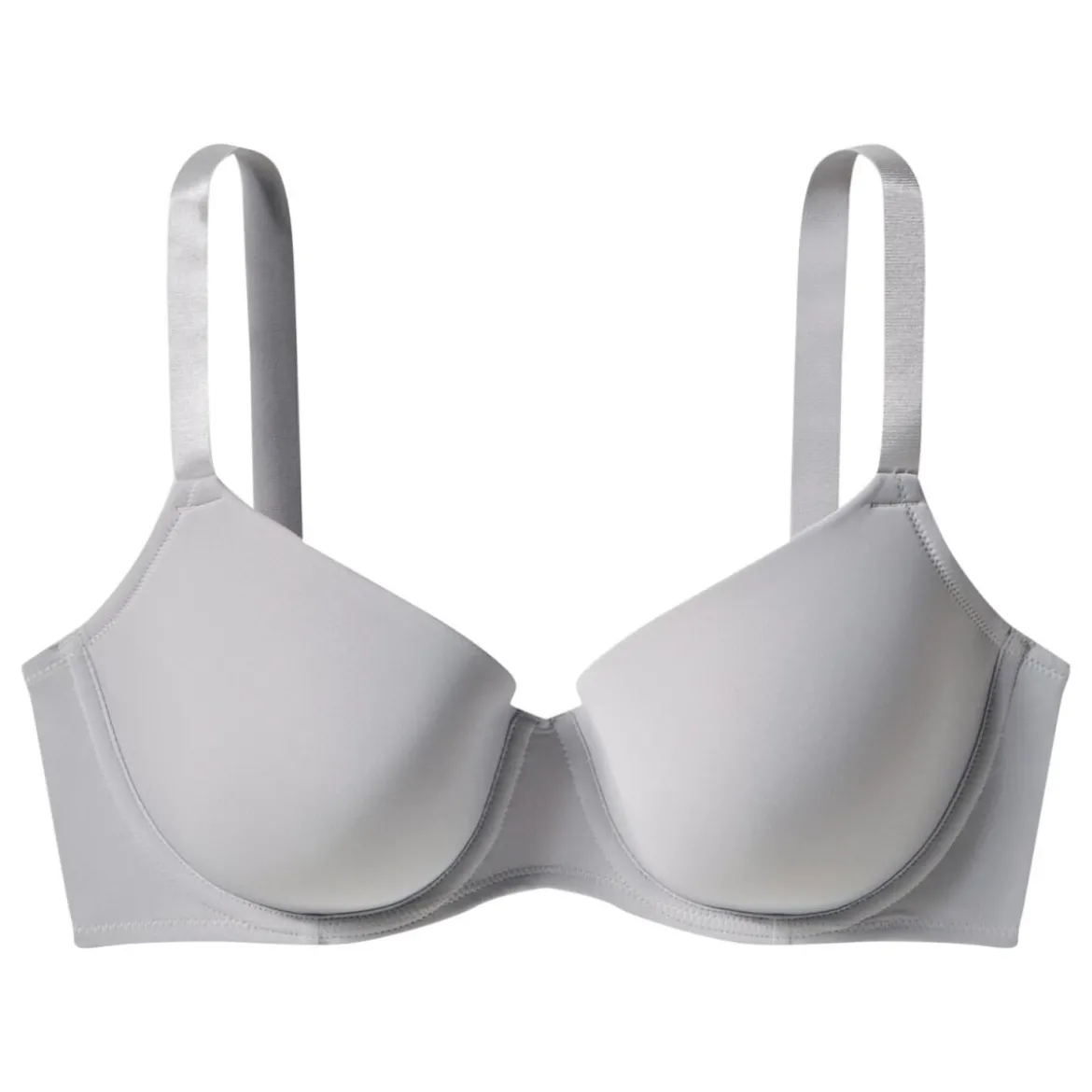 ESMARA Damen Bügel-BHs, 2 Stück, 110D, marineblau/grau - B-Ware neuwertig