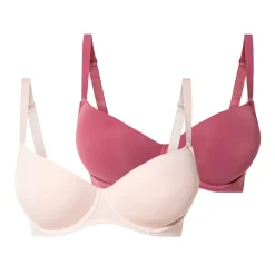 esmara® Damen Bügel-BHs, 2 Stück, gepaddet Cups - B-Ware