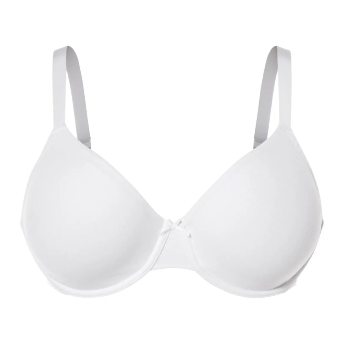 esmara® Damen Bügel-BH, 2 Stück, 90D, schwarz/weiß - B-Ware neuwertig