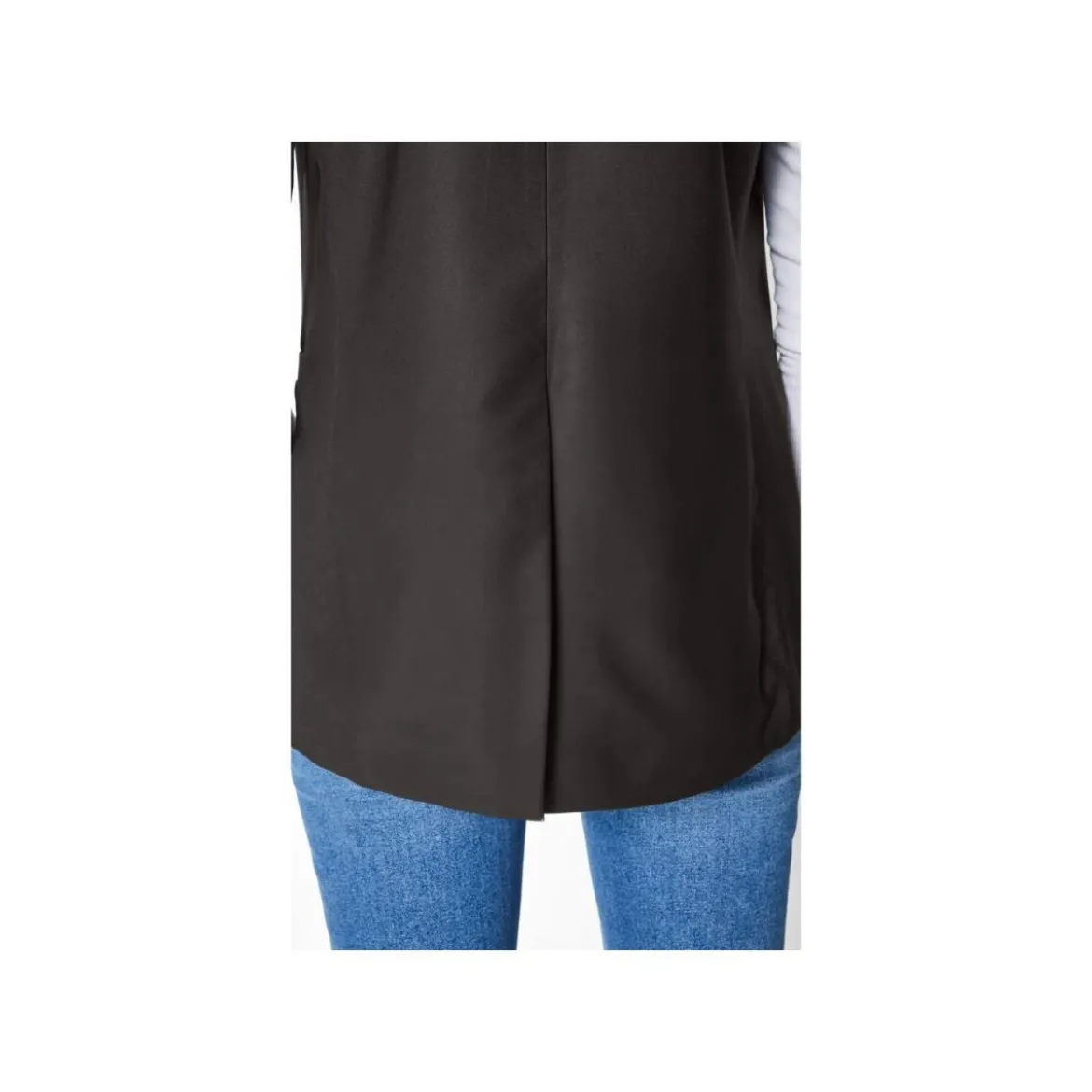 esmara® Damen-Blazer, ärmellos, 38, schwarz - B-Ware sehr gut
