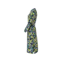 esmara® Damen Blusenkleid, Midi-Länge, leicht ausgestellt geschnitten - B-Ware
