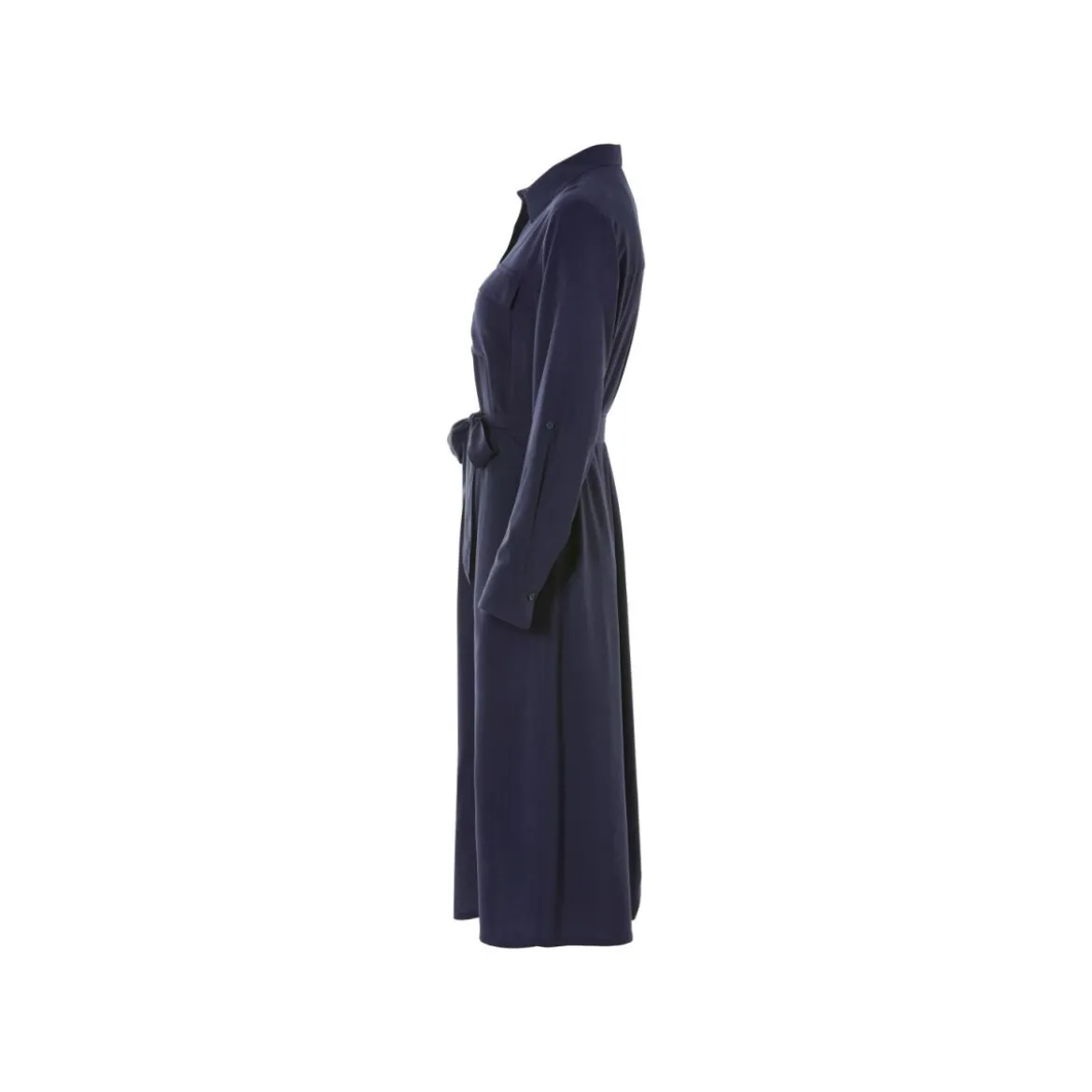 esmara® Damen Blusenkleid, mit Krempelfunktion - B-Ware