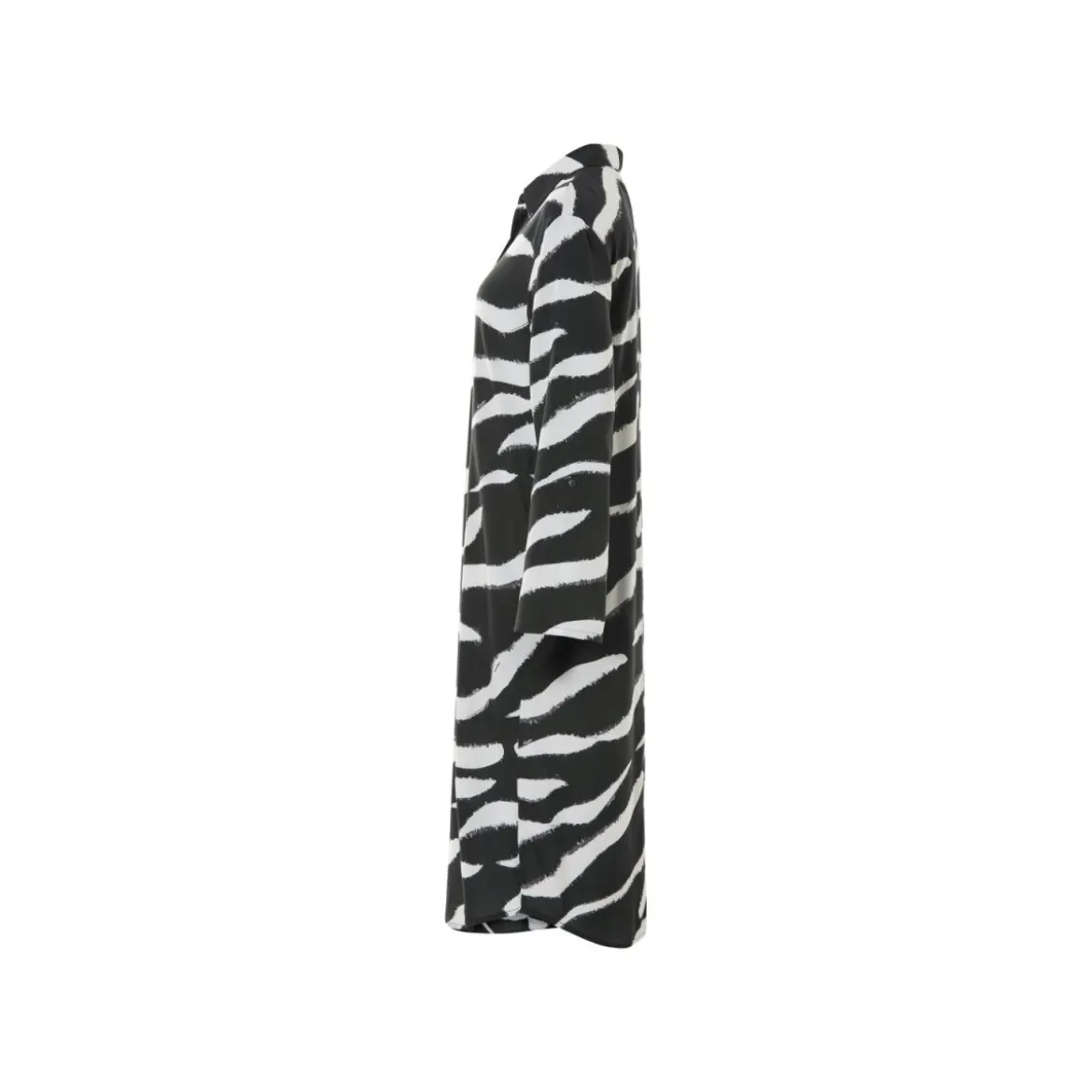 esmara® Damen Blusenkleid, mit Krempelfunktion - B-Ware