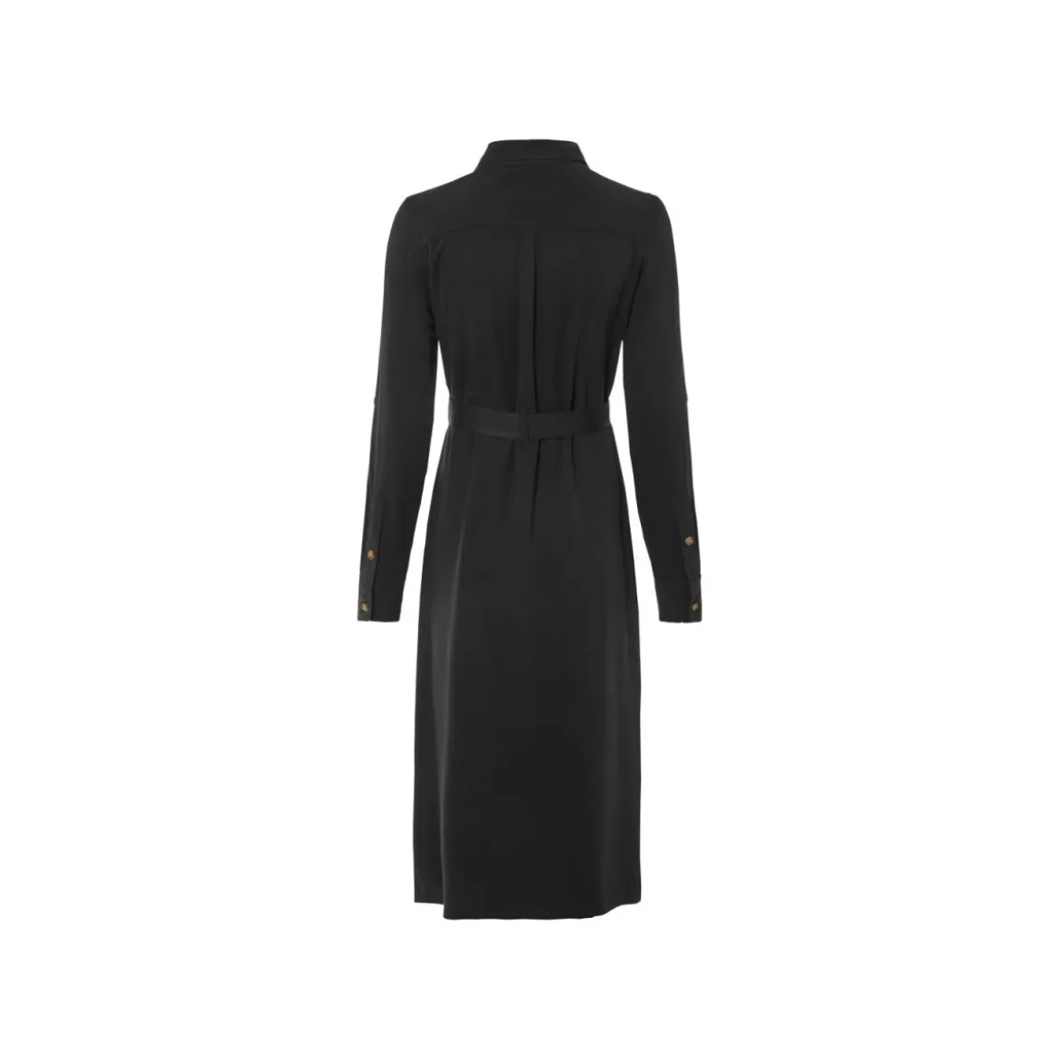 ESMARA® Damen Blusenkleid, mit Seitenschlitzen (Schwarz, 42) - B-Ware sehr gut