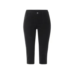 esmara® Damen-Capri-Jeans, Super Skinny, normale Leibhöhe, 36, schwarz - B-Ware neuwertig