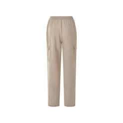 esmara® Damen Cargohose, leger geschnitten (Beige, M(40/42)) - B-Ware sehr gut