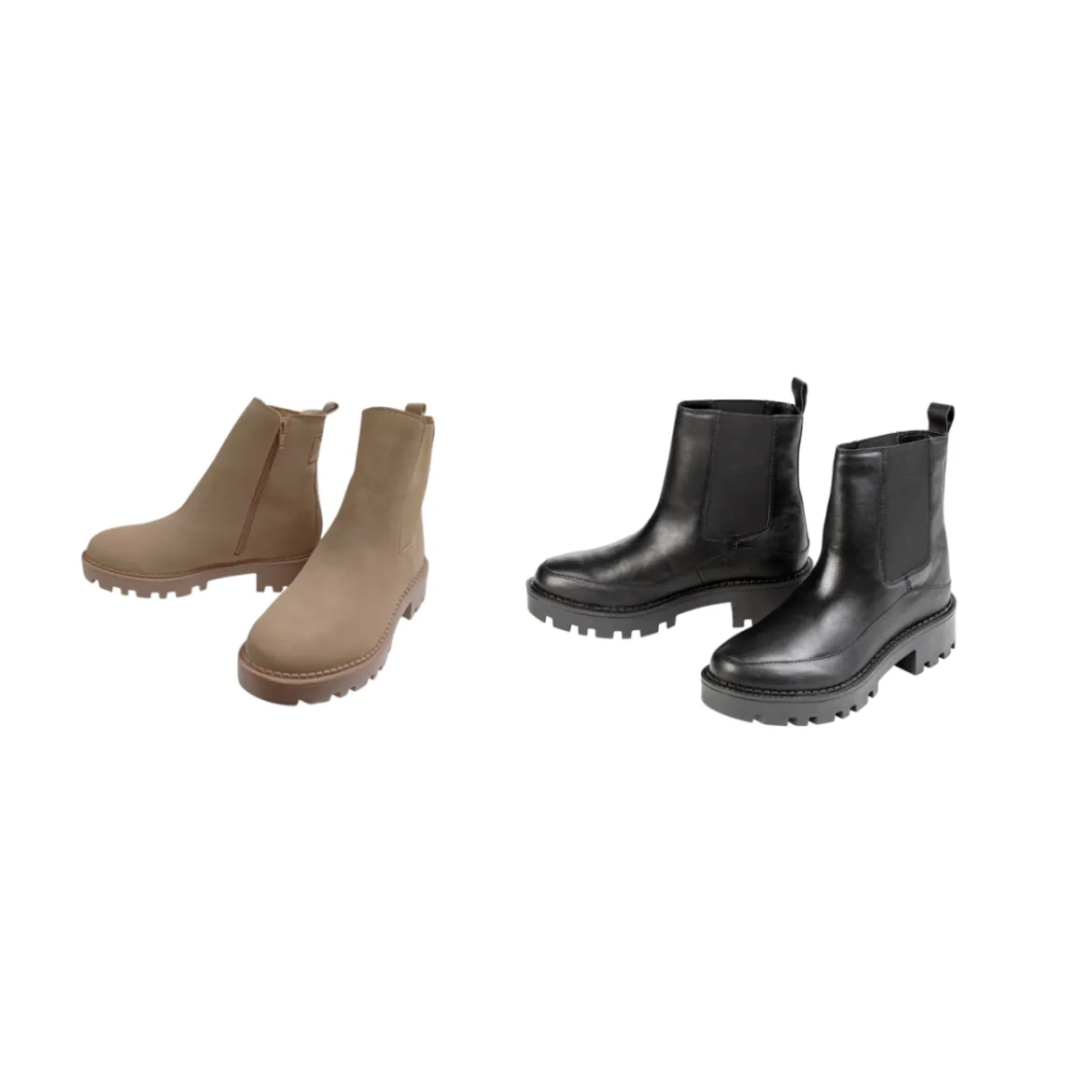 esmara® Damen Chelsea-Stiefelette mit seitlichem Elastikeinsatz - B-Ware
