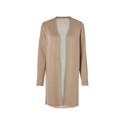 esmara® Damen Feinstrick-Cardigan, leger geschnitten (Beige, XS(32/34)) - B-Ware sehr gut