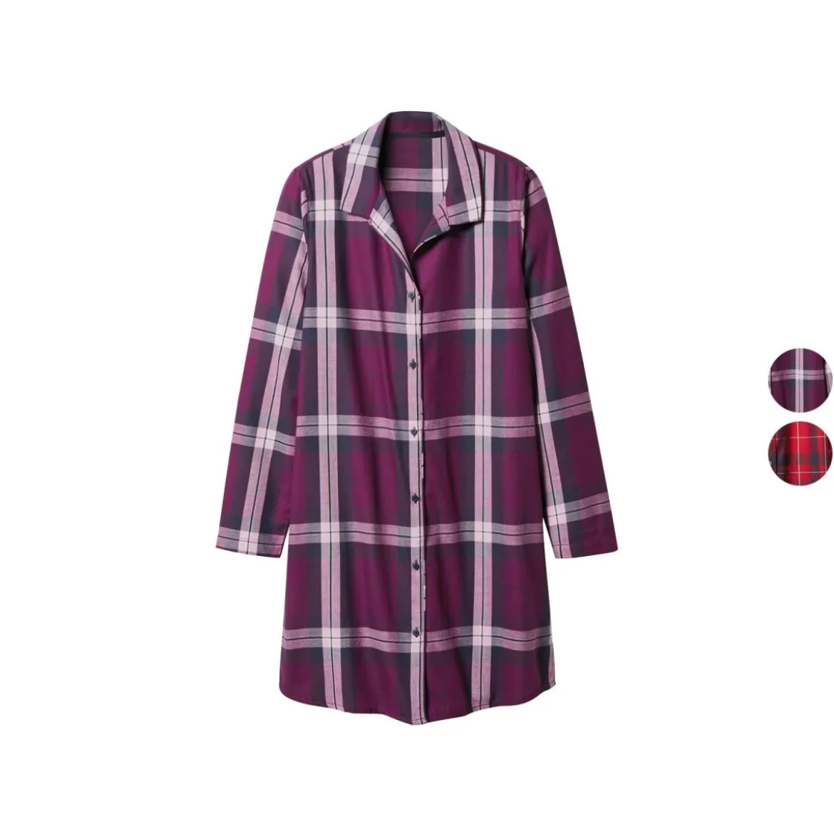 esmara® Damen Flanell Bigshirt - B-Ware
