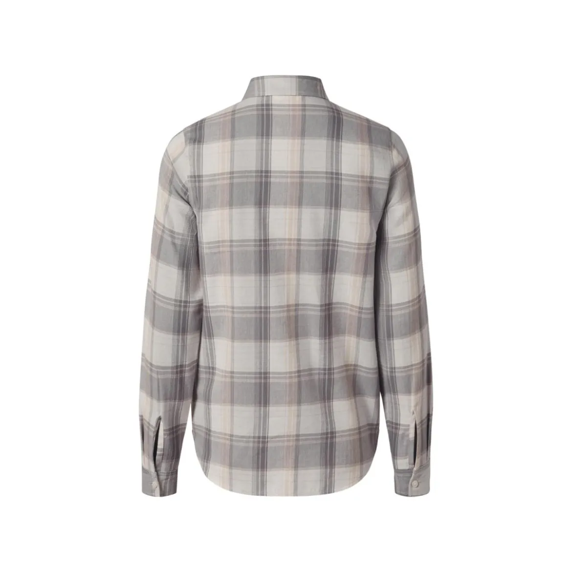 esmara® Damen Flanellbluse (Grau, L(44/46)) - B-Ware neuwertig