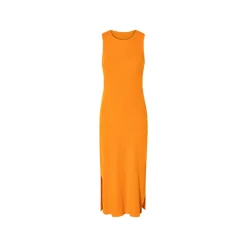 esmara® Damen Geripptes Kleid in Midilänge - B-Ware