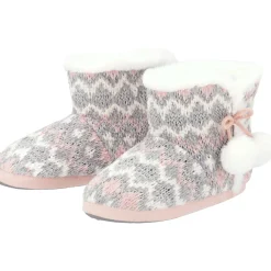 esmara® Damen Hausstiefel (Rosa, 40) - B-Ware neuwertig