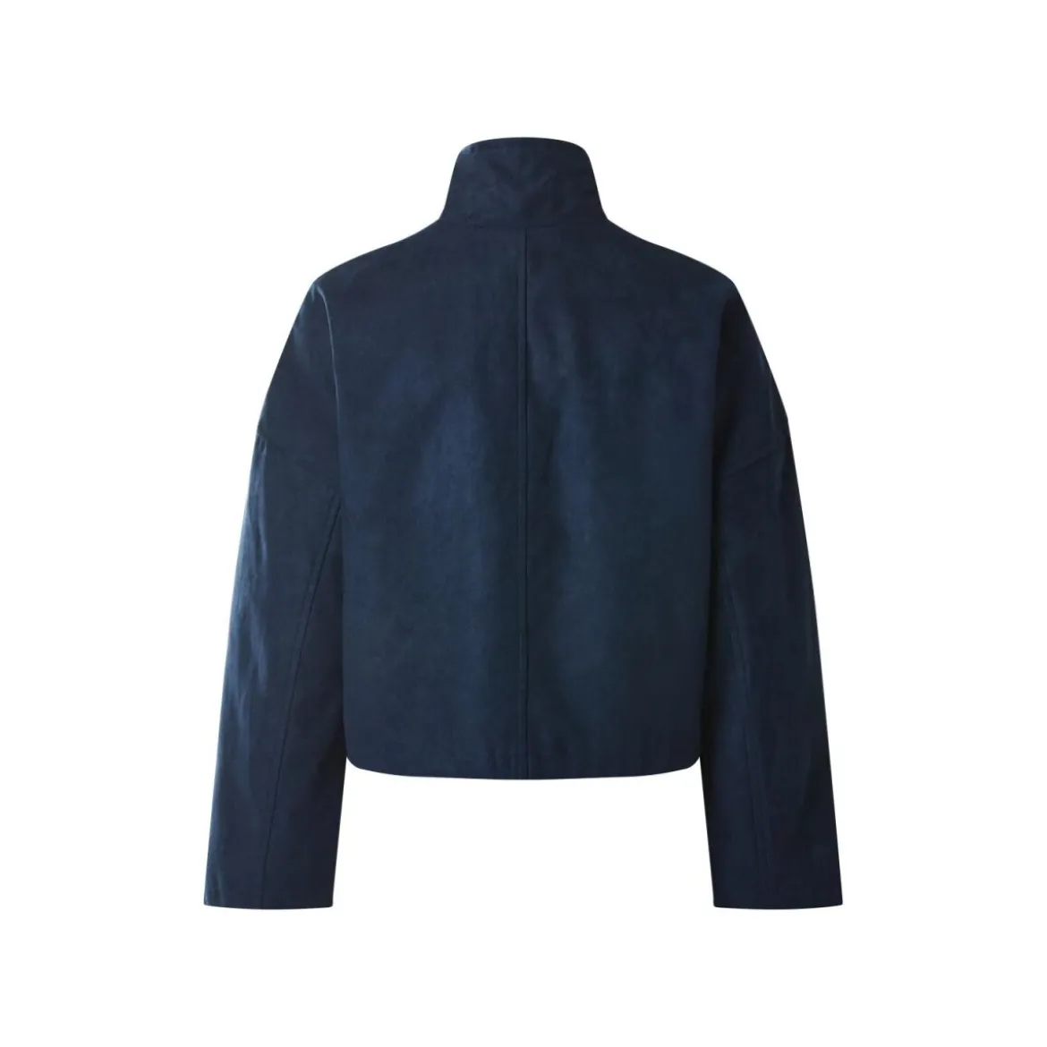 esmara® Damen-Jacke, aus Velours, S, navy - B-Ware neuwertig