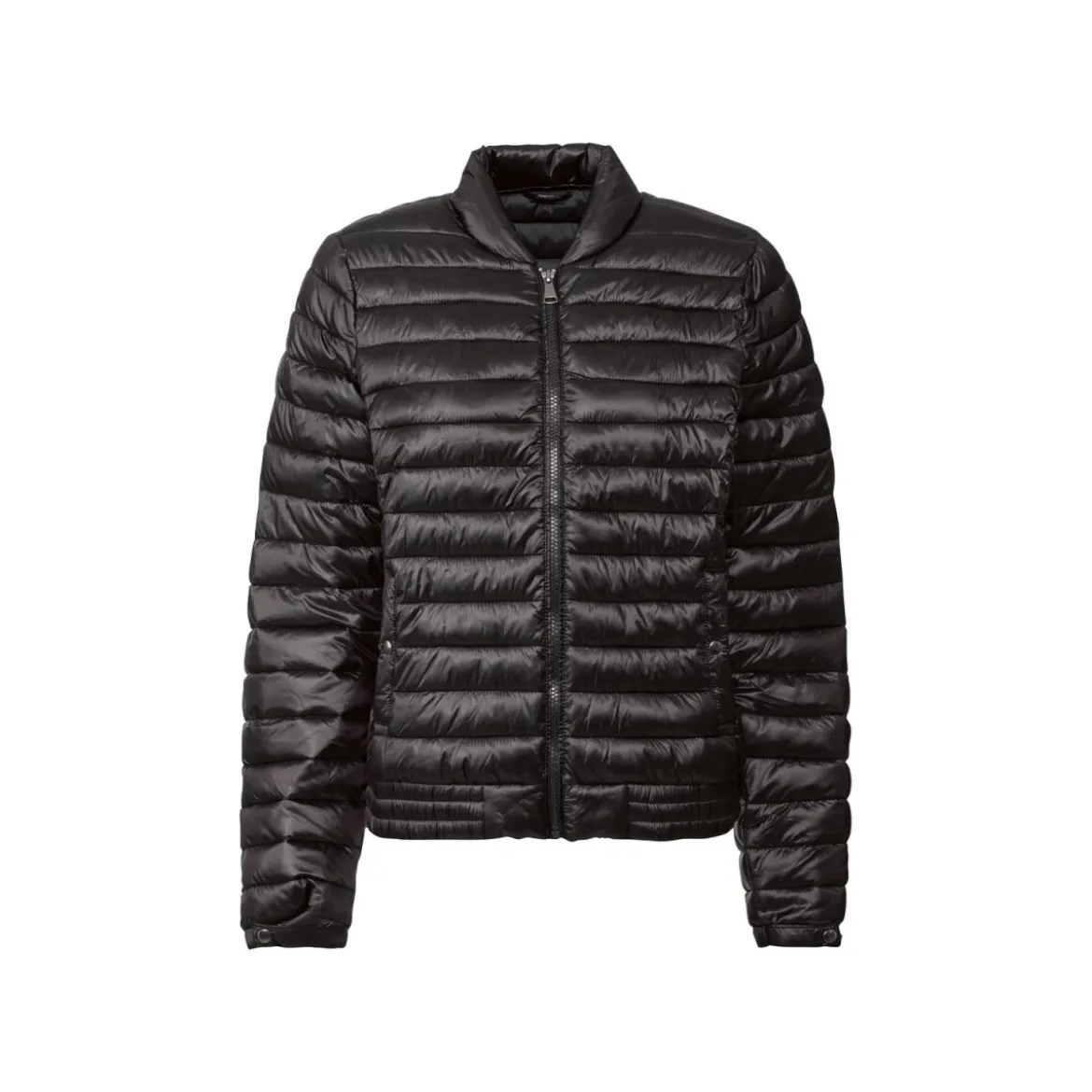 esmara® Damen Jacke mit wärmender, leichter High-Loft-Wattierung (schwarz, S (36/38)) - B-Ware neuwertig