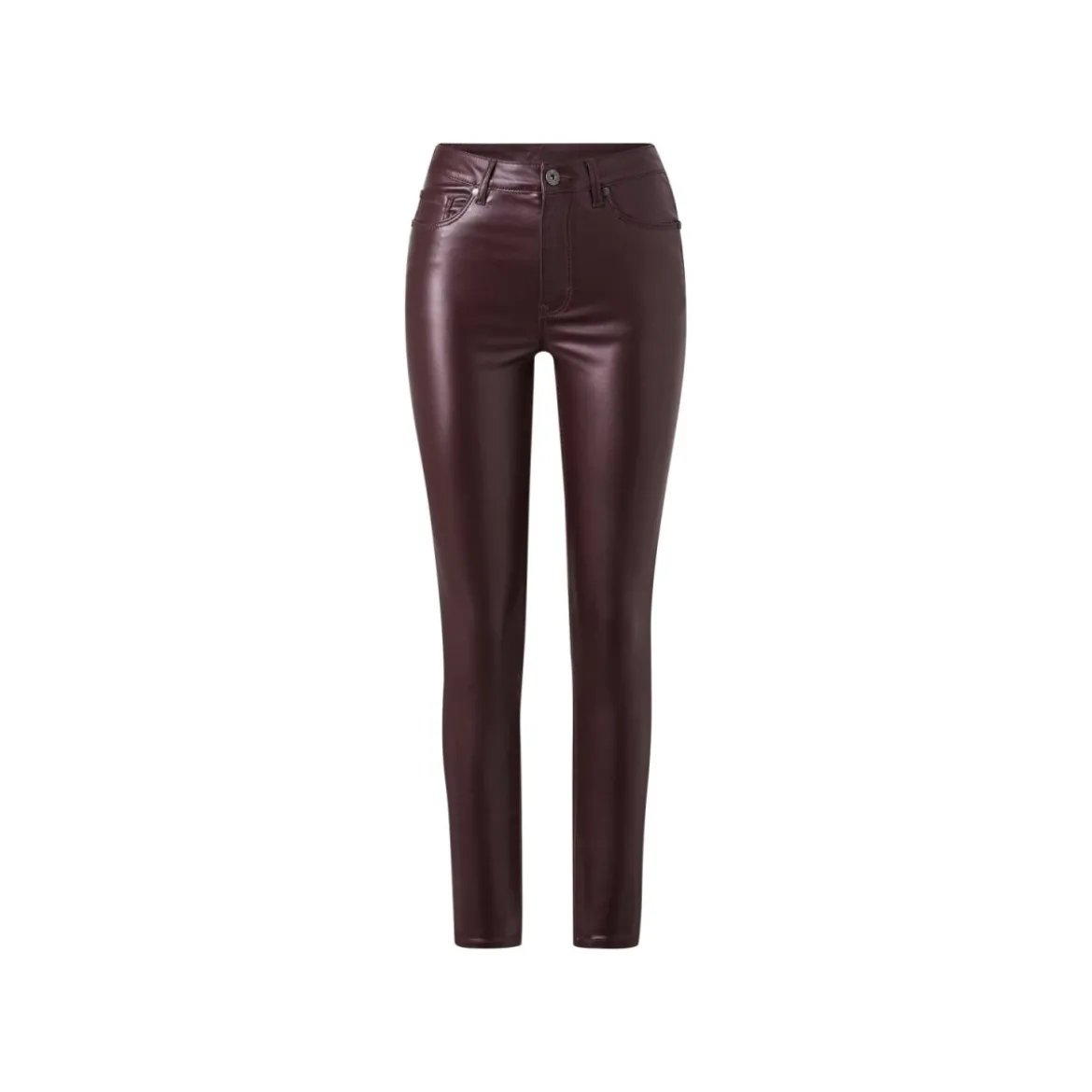 esmara® Damen Jeans (Bordeaux, 34) - B-Ware neuwertig