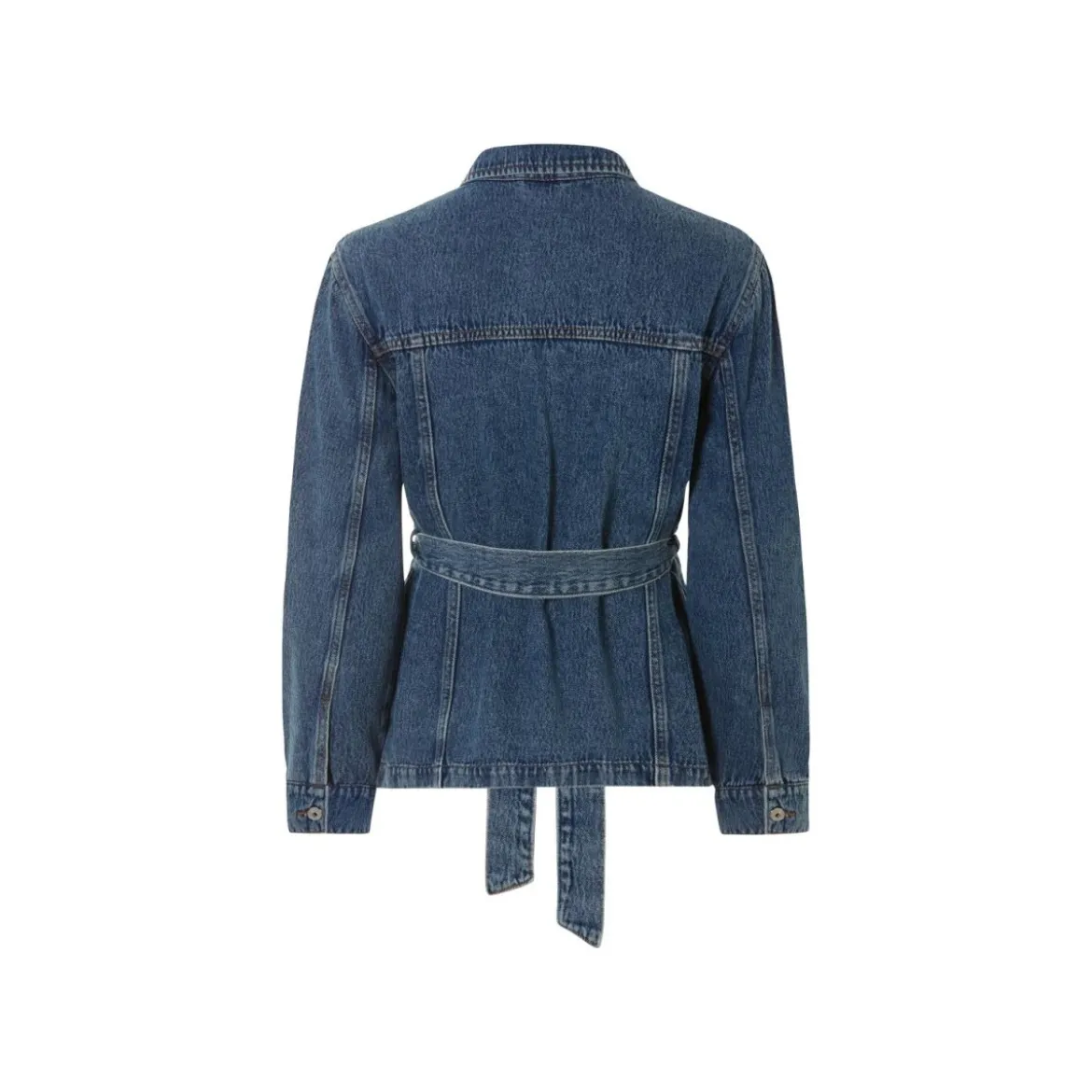 esmara® Damen Jeansjacke, mit modisch überschnittenen Schultern (Blau, 40) - B-Ware neuwertig
