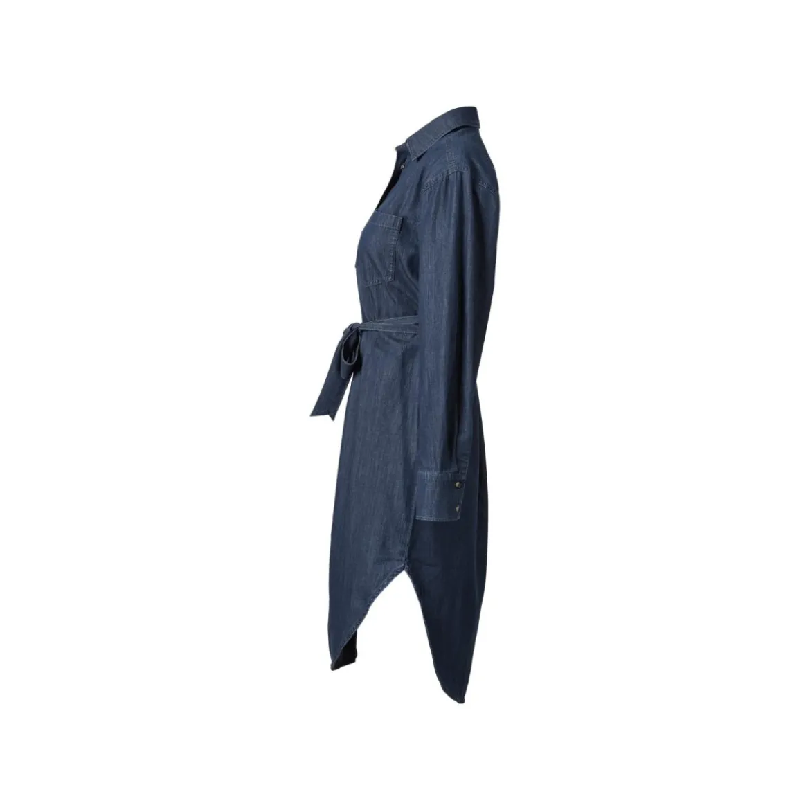 esmara® Damen Jeanskleid, mit Bindegürtel - B-Ware