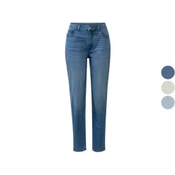 esmara Damen Jeans, Mom Fit, mit hohem Baumwollanteil - B-Ware
