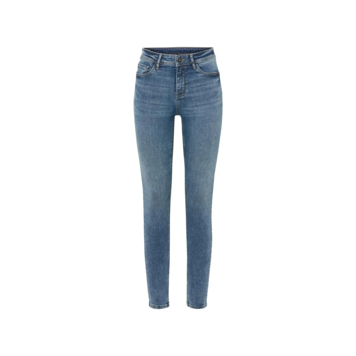 esmara® Damen-Jeans, Push-up, Super Skinny-Fit, 36, blau - B-Ware sehr gut