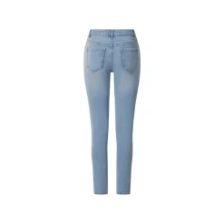 esmara® Damen-Jeans, Skinny Fit, normale Leibhöhe, 38, blau - B-Ware neuwertig