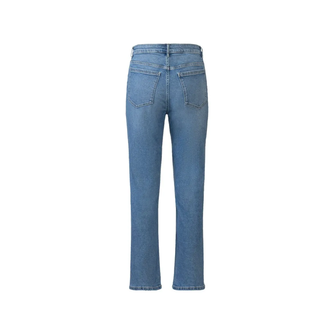 esmara® Damen-Jeans, Straight fit, 36, blau - B-Ware neuwertig