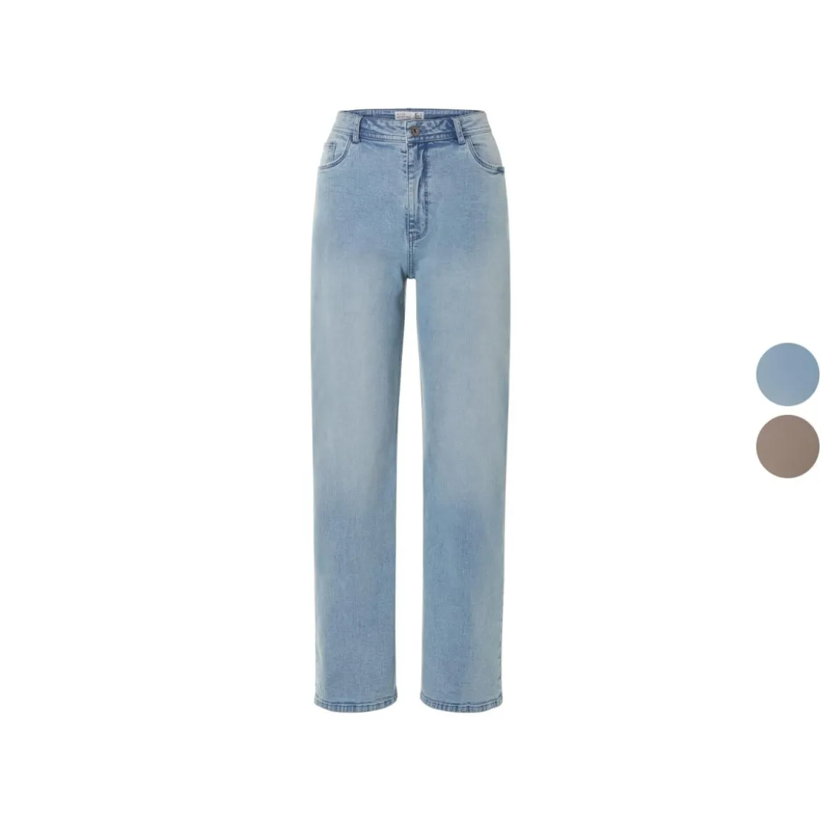 esmara® Damen Jeans, Straight Fit, hohe Leibhöhe - B-Ware