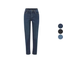 esmara® Damen Jeans, Straight Fit, mit normaler Leibhöhe - B-Ware