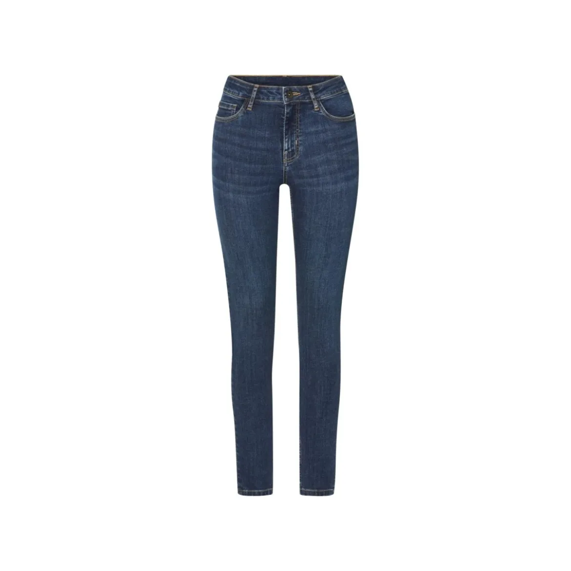 esmara® Damen Jeans, Super Skinny Fit, mit Po-Push-up-Effekt, normale Leibhöhe - B-Ware