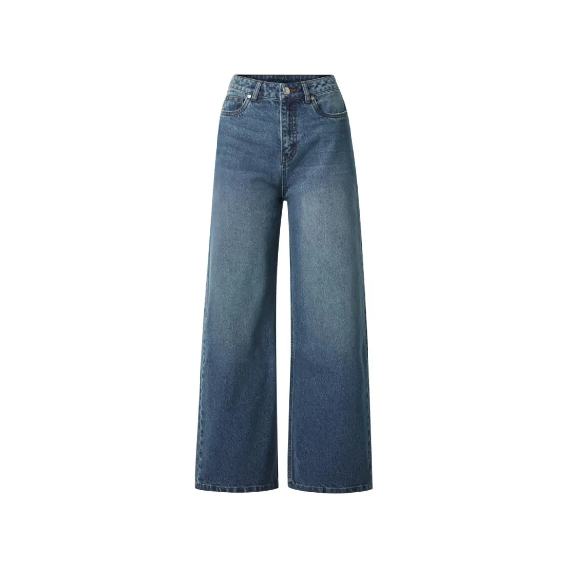 esmara® Damen Jeans, Wide Leg - B-Ware